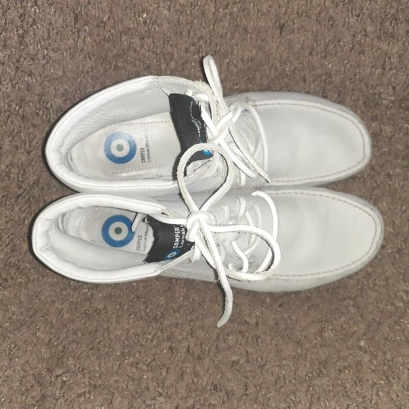 CAMPER X LOREAK MENDIAN-Moccasin Boot-Light Gray Leather-Sz 38-Near Mint-RARE-HT - Picture 7 of 8